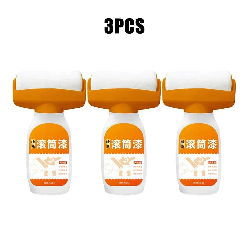 Antibacterial Wall Paint β Strong Repair Latex Paint with Roller Brush for Living Room & Kitchen