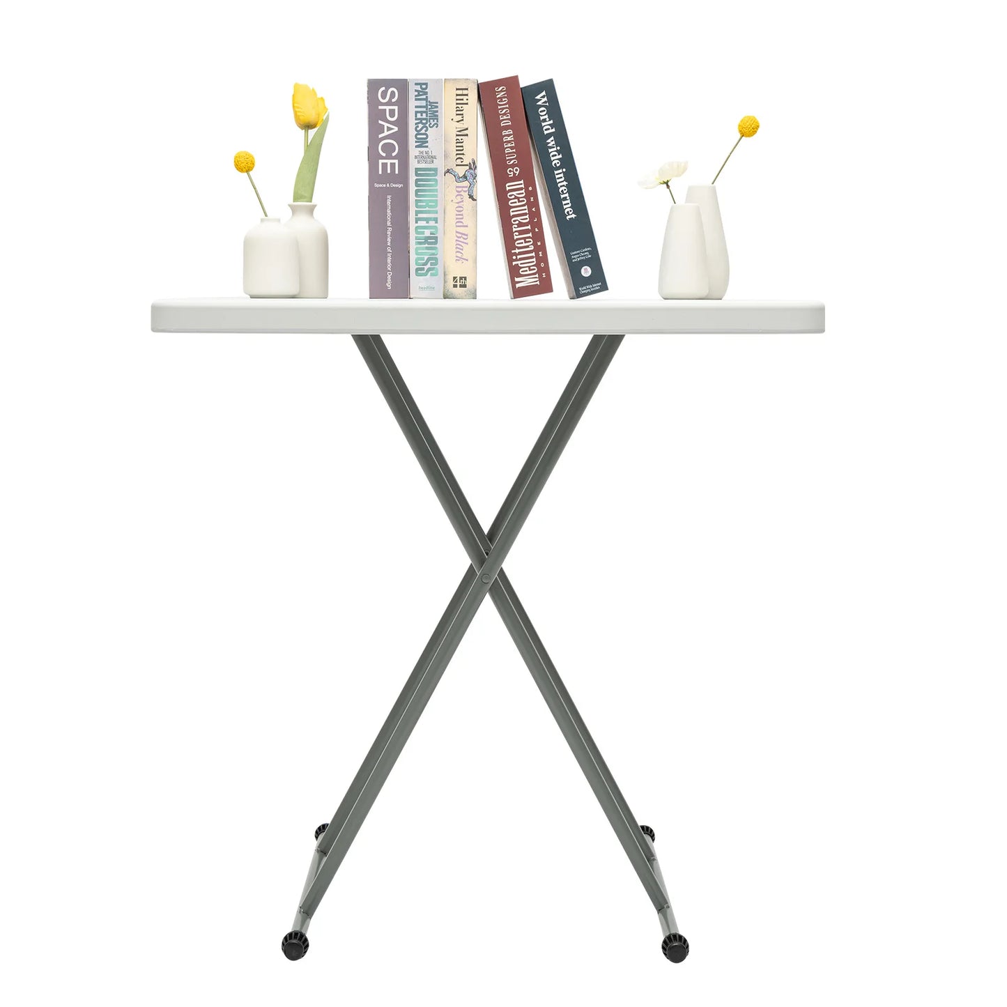 TV Tray Table Foldable Furniture Modern Small Desk Space Saving,Side Table Snack Eating Tables Easy Assembly