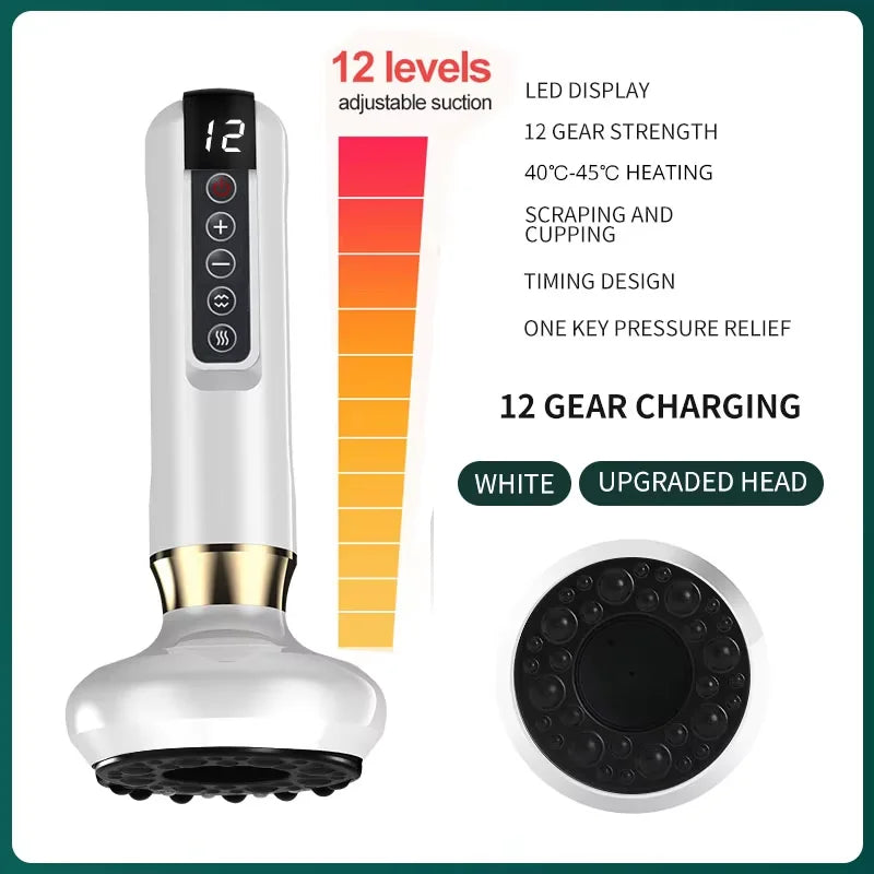 Electric Bianshi Scraping Instrument Household Charging Negative Pressure Absorbing Machine Beauty Salon Meridian Dredging Press