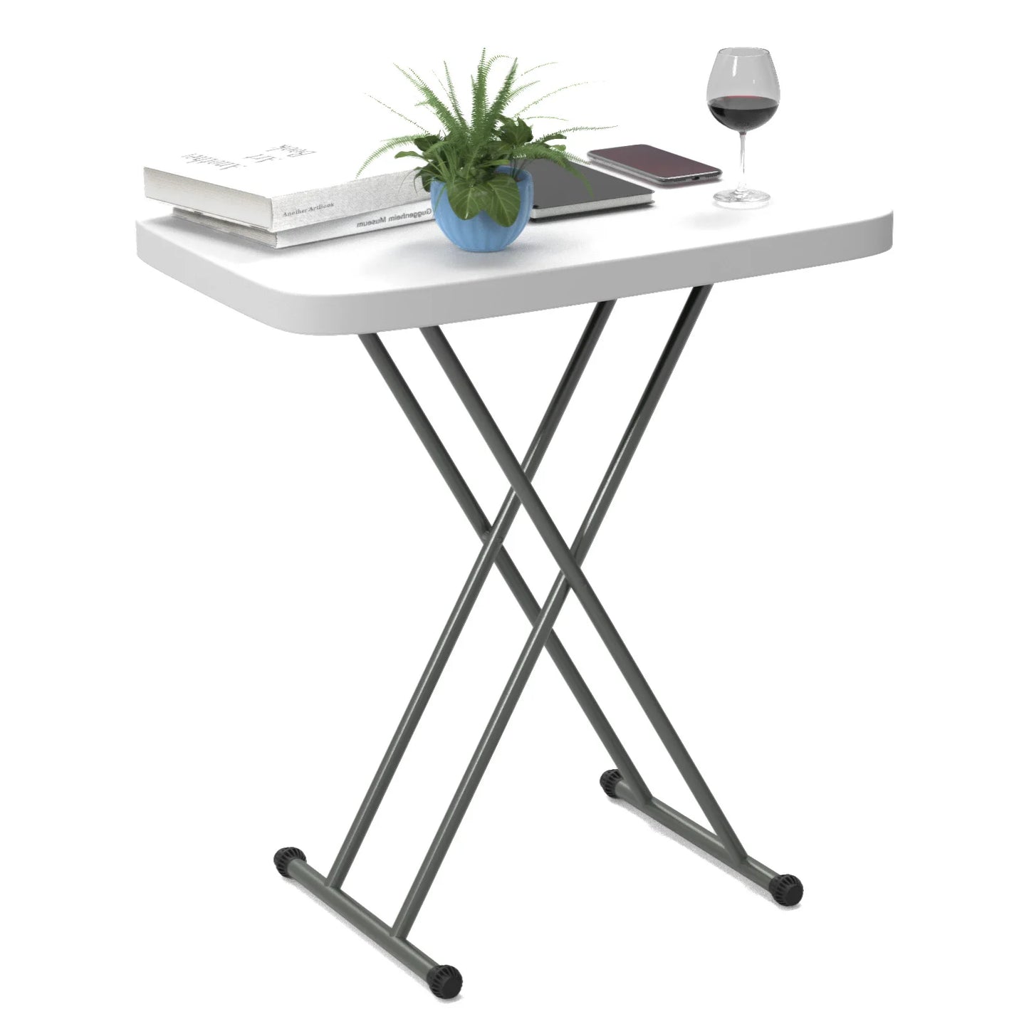 TV Tray Table Foldable Furniture Modern Small Desk Space Saving,Side Table Snack Eating Tables Easy Assembly